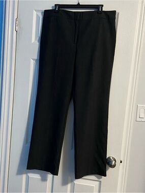 Jessica Dark Grey Straight Leg Dress Pants Size 14 Dream Fit Body Shaper